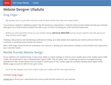 Tablet Screenshot of gregcogar.com